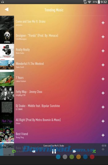 Cập nhật bài hát nổi bật trên SongFlip