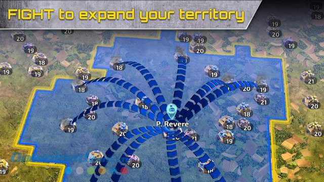 Mở rộng lãnh thổ của bạn trong game Path of War Mở rộng lãnh thổ của bạn trong game Path of War