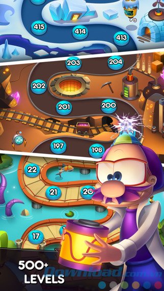 Bản đồ game Telsa Tubes