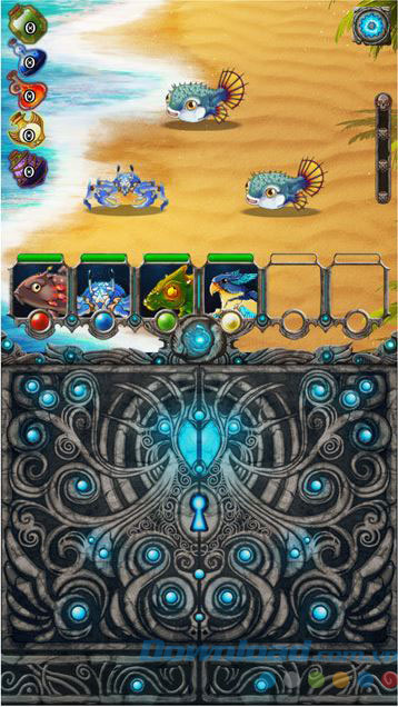 Giao diện bàn chơi của game