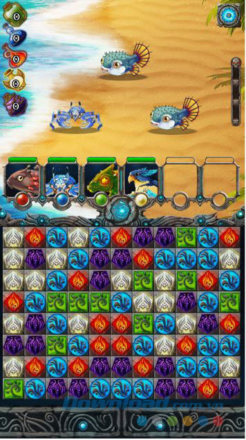 Hình ảnh cuộc chiến trong game