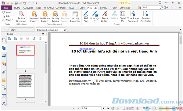 Các công cụ bảo vệ file PDF Các công cụ bảo vệ file PDF