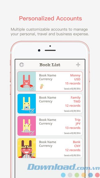 Quản lý nhiều tài khoản