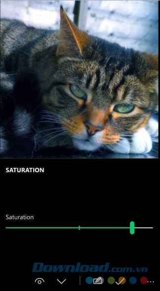 Tùy chỉnh thông số cho ảnh