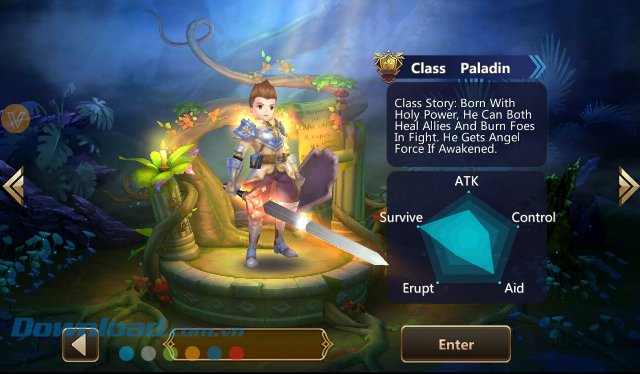 Nhân vật trong game Fantasy Chronicles