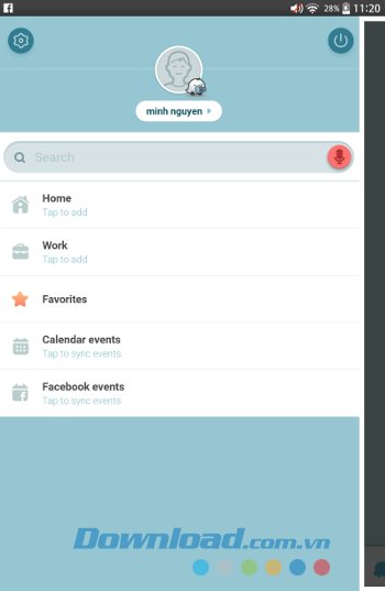 Trang cá nhân trên Waze
