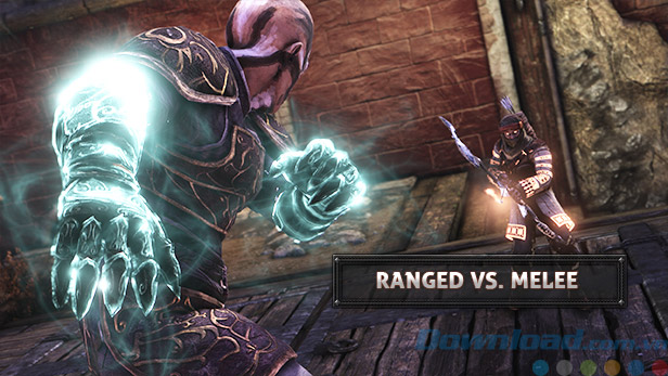 Cuộc đấu giữa kỹ năng chiến đấu tầm xa và cận chiến Cuộc đấu giữa kỹ năng chiến đấu tầm xa và cận chiến