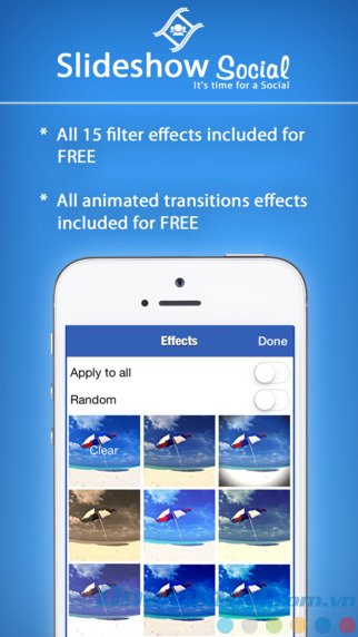 Hiệu ứng video đẹp
