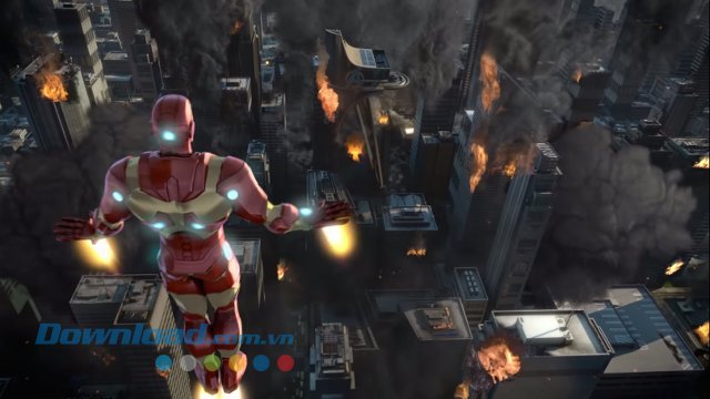 Đồ họa đỉnh cao trong game Marvel: Avengers Alliance 2