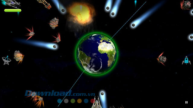 Giao diện game Deflector cho Windows Phone