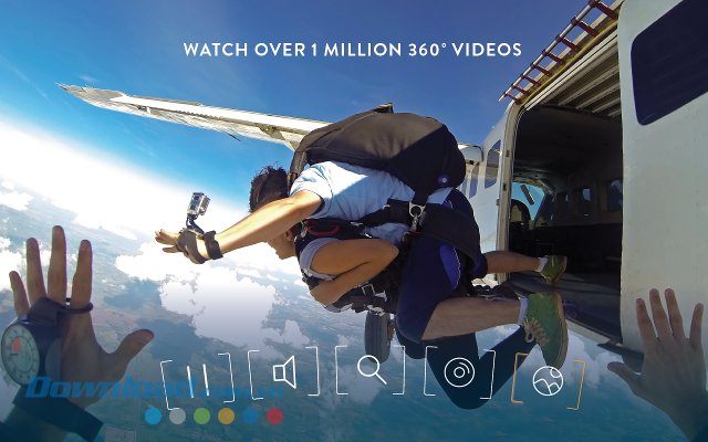 Xem video thực tế ảo với Fulldive 
