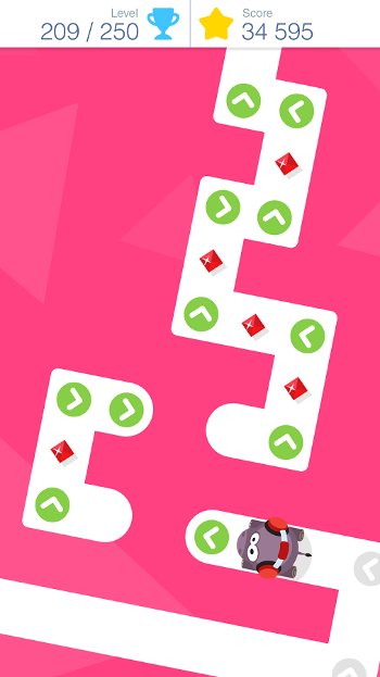 Thử thách hấp dẫn trong game Tap Tap Dash