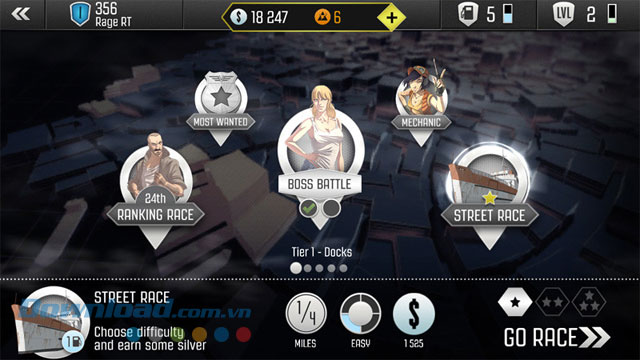 Nhiều chế độ chơi đa dạng