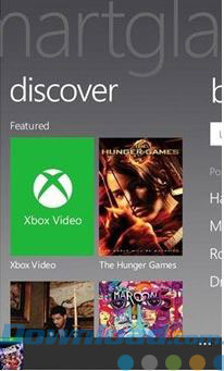 Sử dụng các thao tác trên điện thoại để điều khiển Xbox 360
