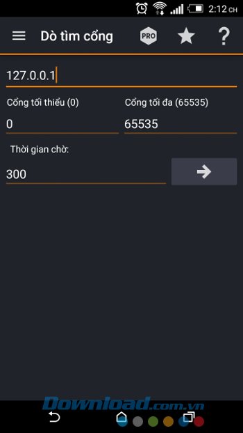 Dò tìm cổng trên IP Tool