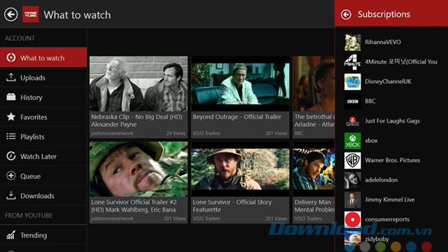 Dễ dàng quản lý video