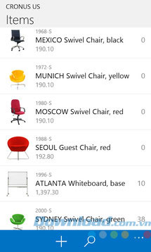 Theo dõi mặt hàng trên điện thoại