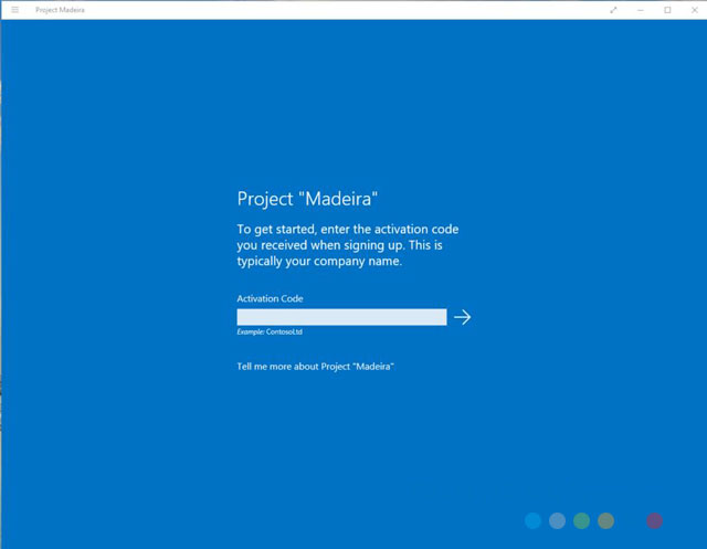 Ứng dụng quản lý doanh nghiệp Project Madeira