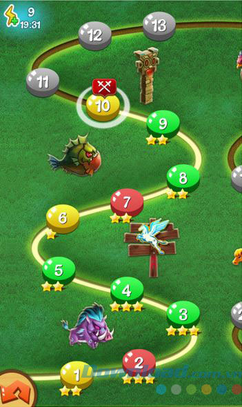 Game sở hữu 100 level