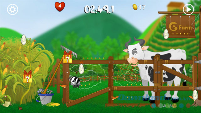 Hình ảnh đồ họa ngộ nghĩnh của game