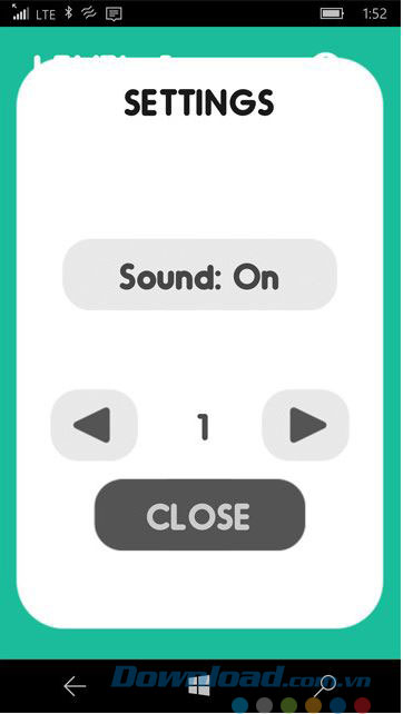 Lựa chọn thiết lập âm thanh