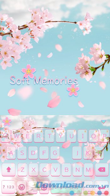 Soft Memories bàn phím ảo 