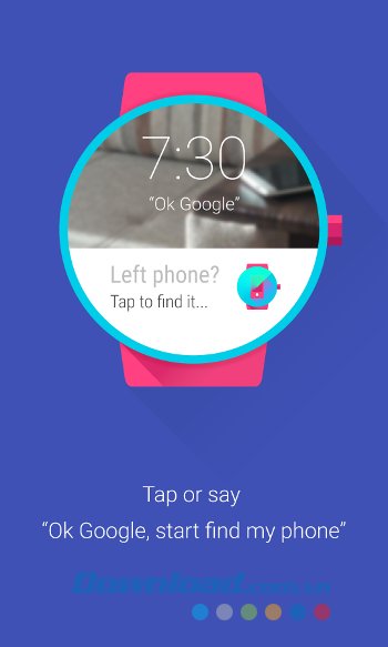 Điều khiển giọng nói với Find My Phone