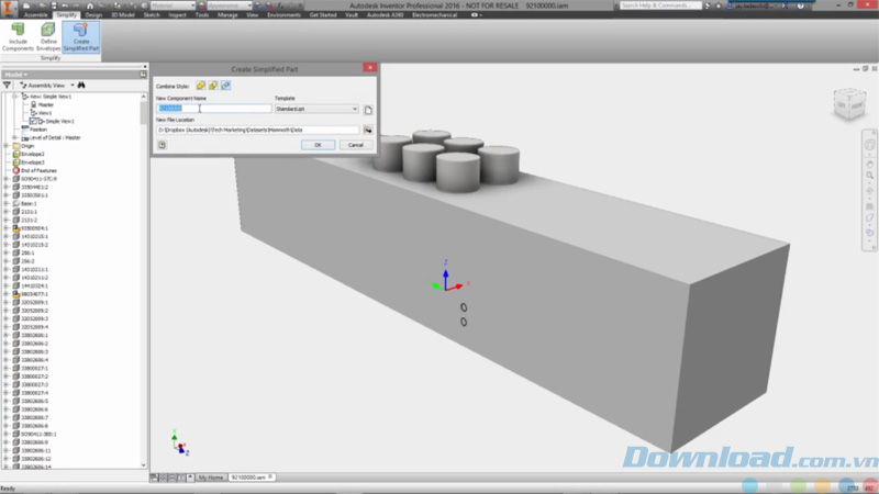 BIM trong Inventor