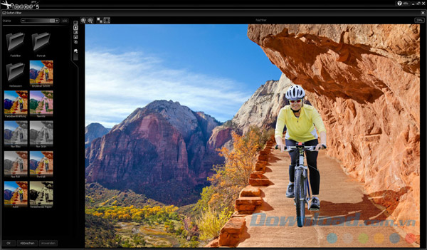 Giao diện phần mềm chỉnh sửa ảnh Ashampoo CutOut Giao diện phần mềm chỉnh sửa ảnh Ashampoo CutOut