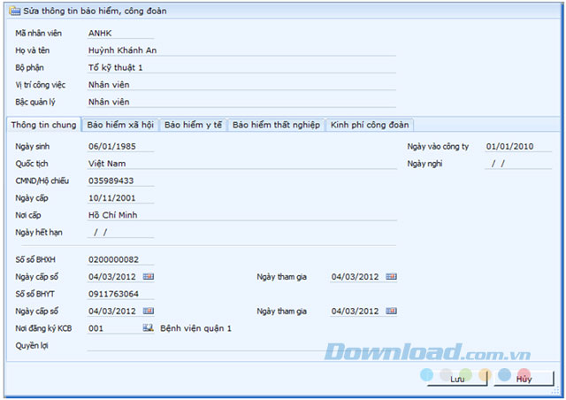 Thôn tin bảo hiểm