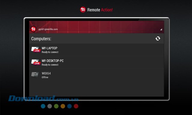  Remote Action! hỗ trợ kết nối nhiều thiết bị