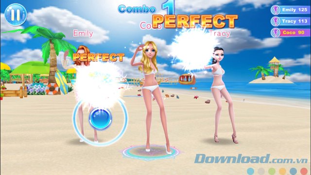 Điều khiển nhân vật khiêu vũ Điều khiển nhân vật khiêu vũ