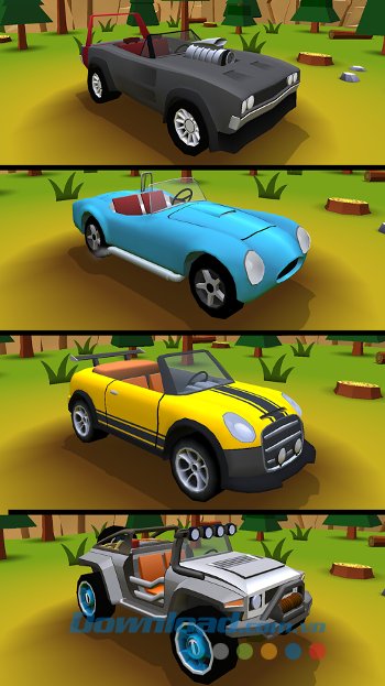 Các siêu xe trong game Faily Brakes 