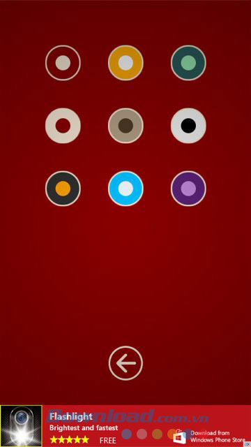 9 lựa chọn cặp màu sắc giao diện - bóng