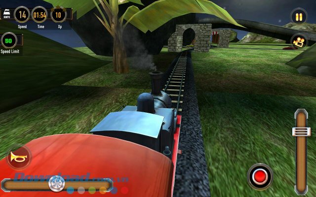 Giao diện game Train Simulator 2016 