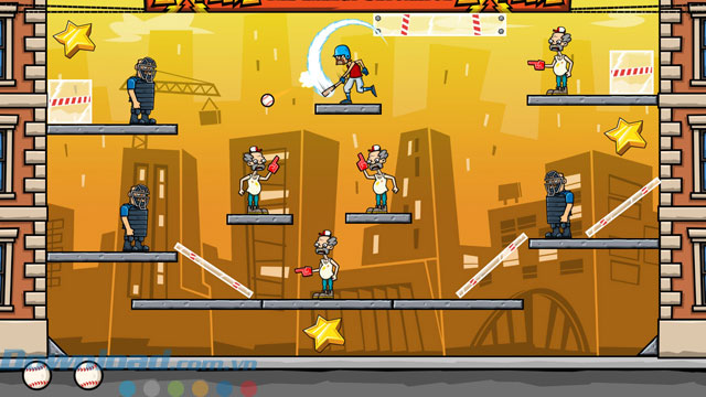 Ăn đủ 3 ngôi sao trong gameplay