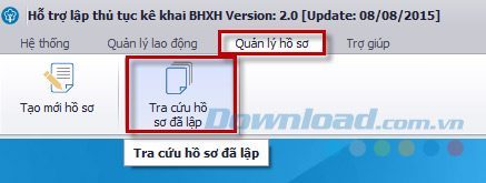 Tra cứu hồ sơ