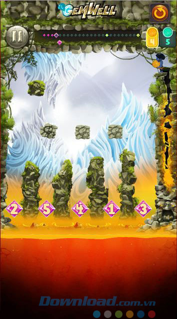 Mỗi bàn chơi có những thử thách khác nhau