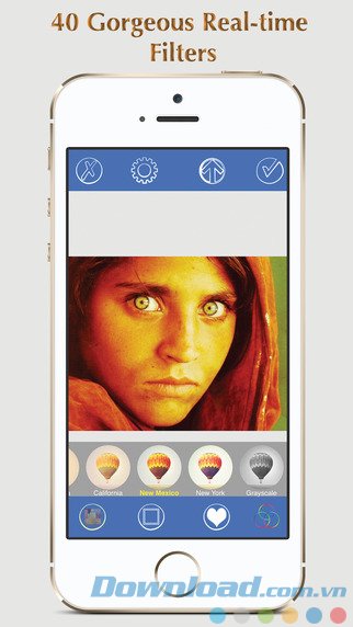 Áp dụng bộ lọc ảnh