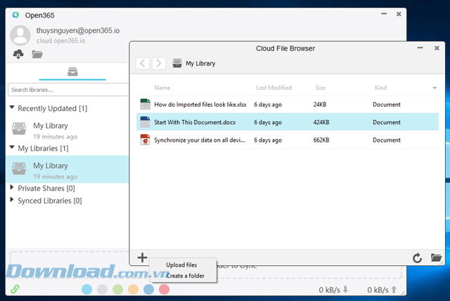 Danh mục file trên bản cài đặt Danh mục file trên bản cài đặt