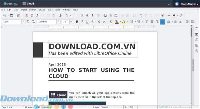 Chỉnh sửa văn bản trên web Chỉnh sửa văn bản trên web