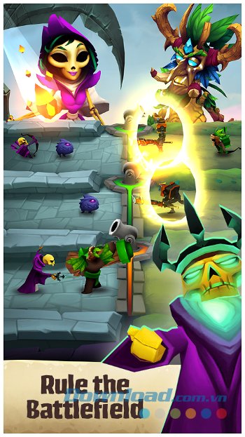 Lối chơi tốc độ cao của Spellbinders