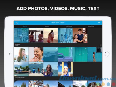 Biên tập video đa dạng