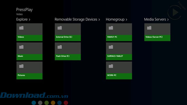 Tìm kiếm file từ nhiều nơi Tìm kiếm file từ nhiều nơi