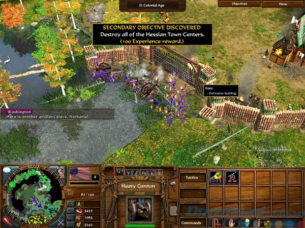 Làm nhiệm vụ trong Age of Empires III: The WarChiefs