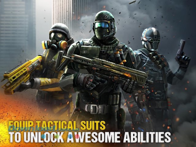 Chiến binh tinh nhuệ trong game Modern Combat 5: Blackout