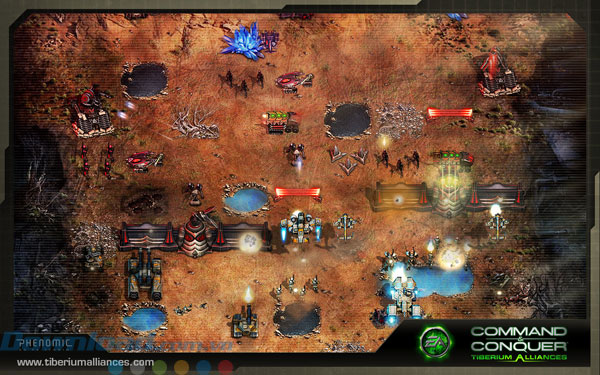 Tấn công căn cứ trong Command & Conquer: Tiberium Alliances