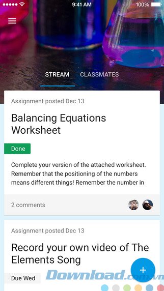 Lớp học thông minh trên di động