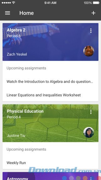 Tổ chức lớp học