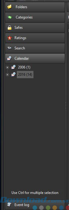 Xem ảnh theo ngày tháng